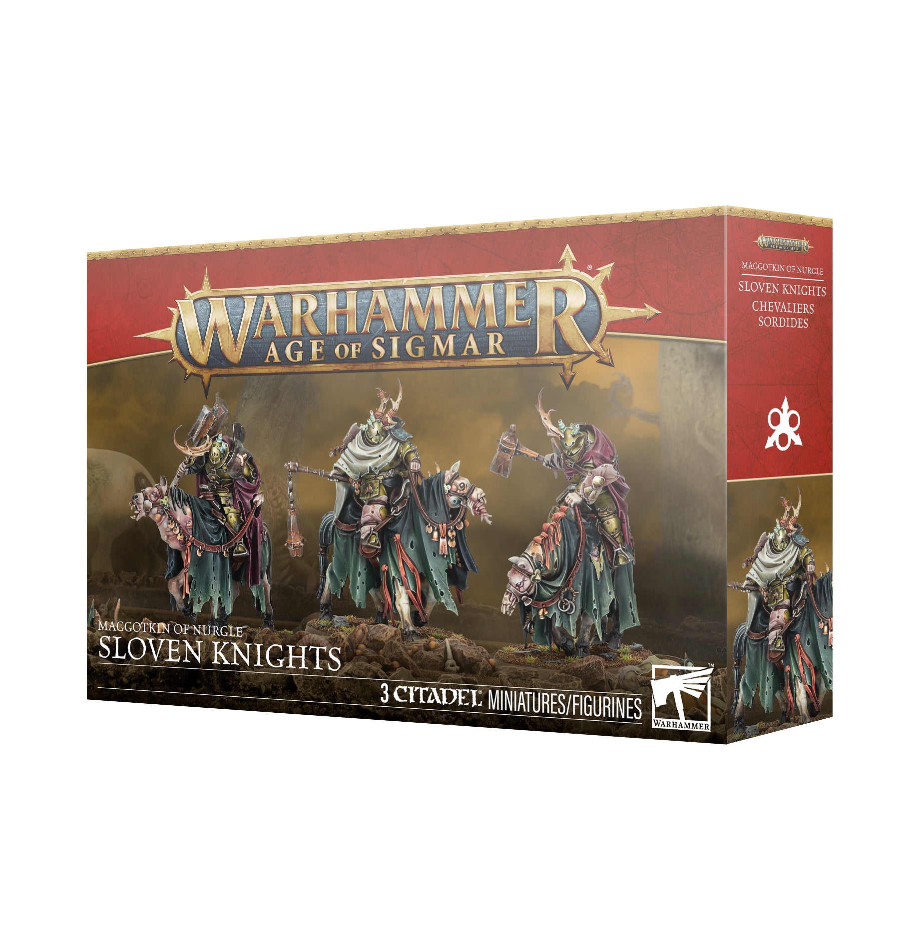 games workshop maggotkin of nurgle sloven knights