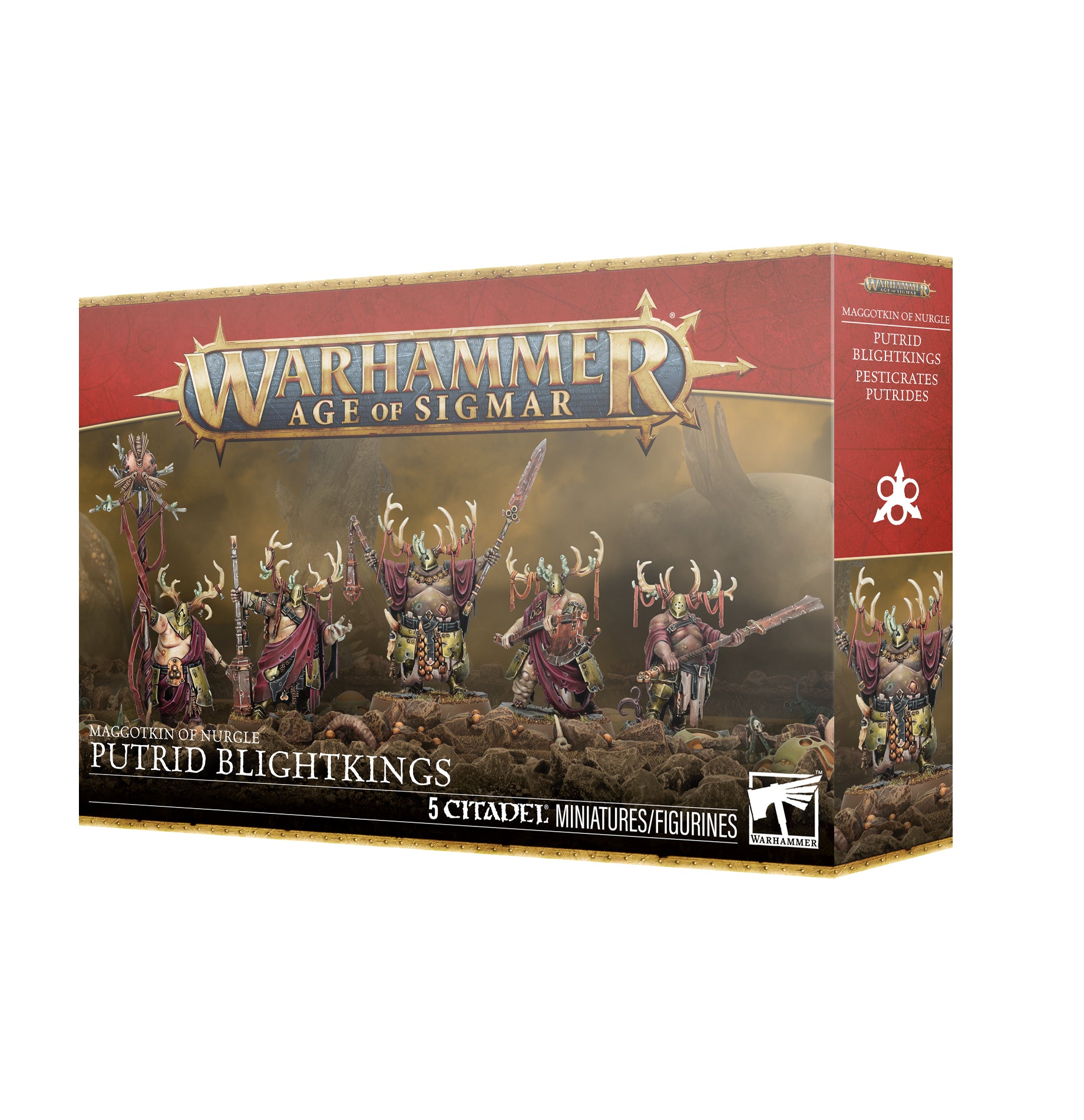 games workshop maggotkin of nurgle putrid blightkings