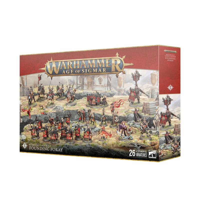 games workshop cities of sigmar founding foray