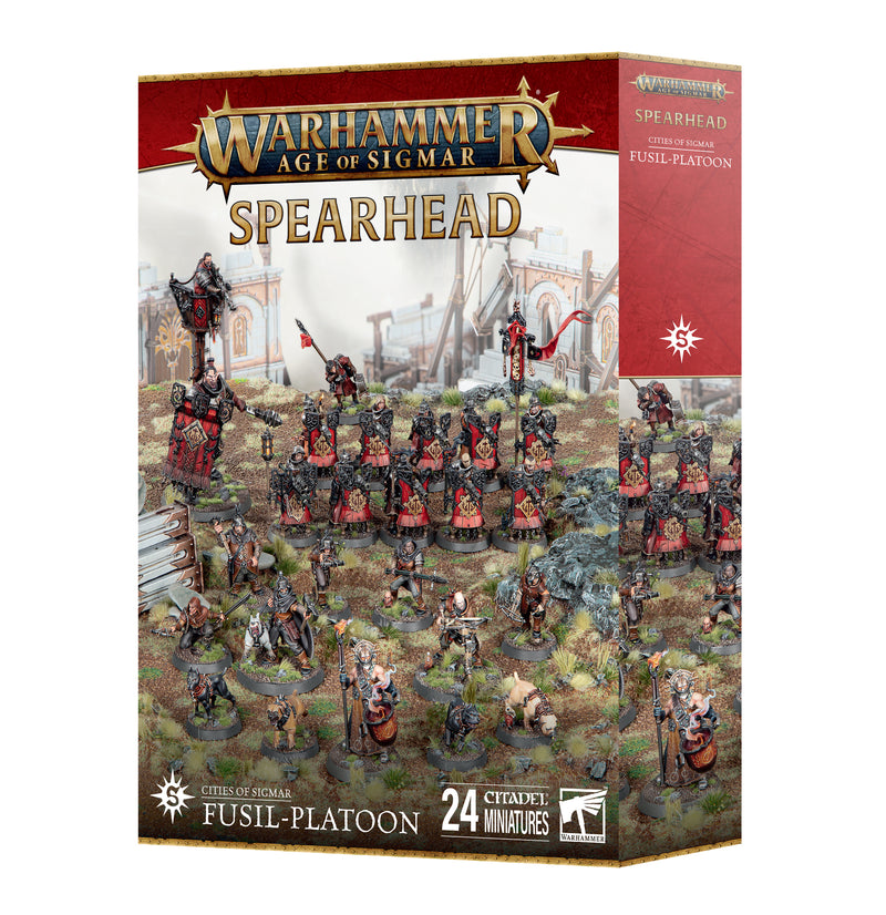 games workshop spearhead cities of sigmar fusilplatoon