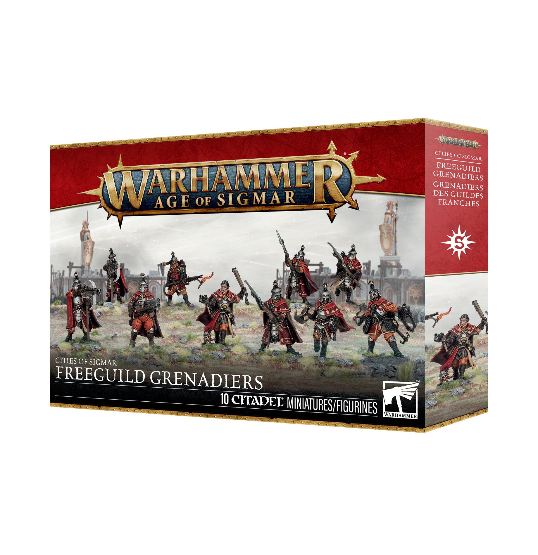 games workshop cities of sigmar freeguild grenadiers