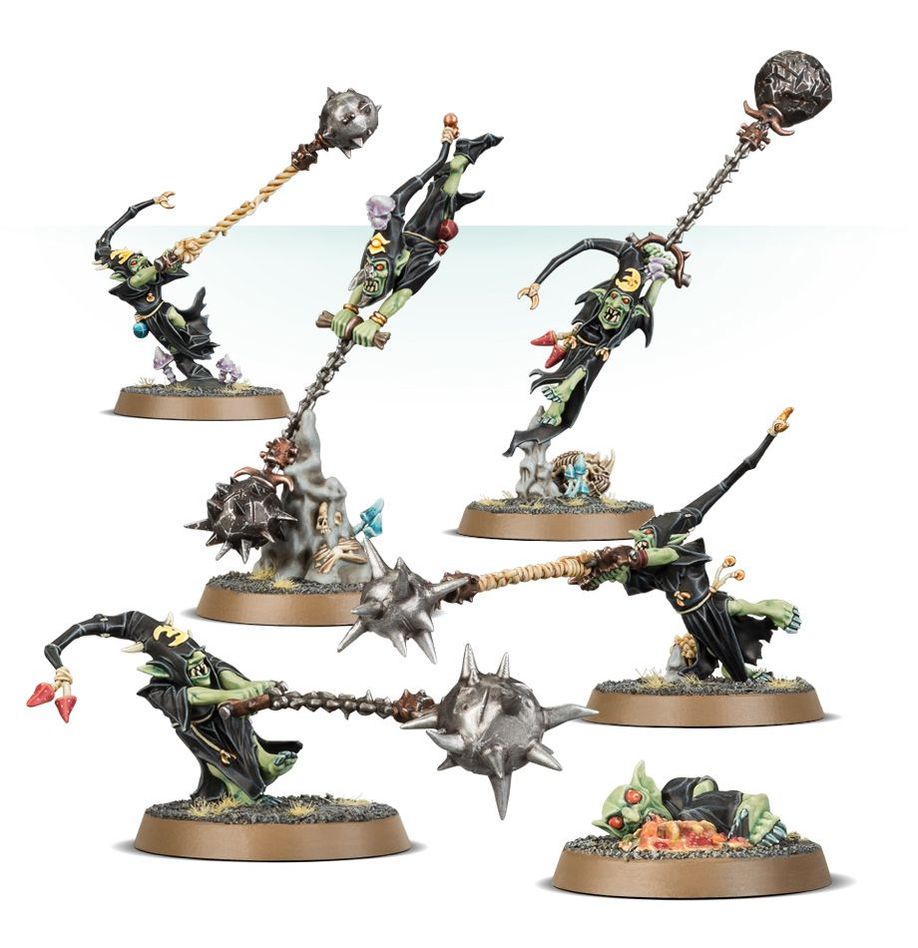 Gloomspite Gitz: Loonsmasha / Sporesplatta Fanatics