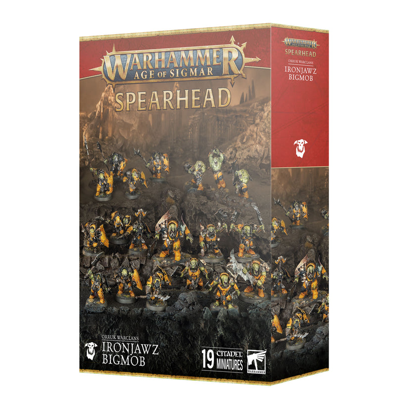 games workshop spearhead orruk warclans ironjawz bigmob