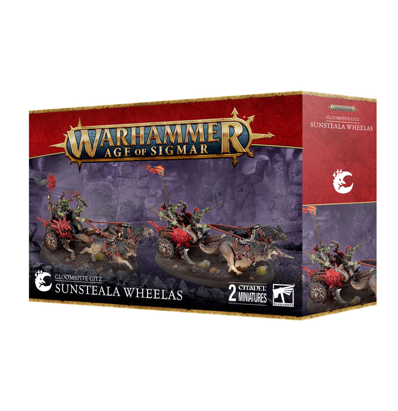 games workshop gloomspite gitz sunsteala wheelas