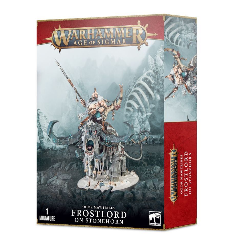 Ogor Mawtribes: Huskard / Frostlord / Beastriders on Stonehorn / Thundertusk