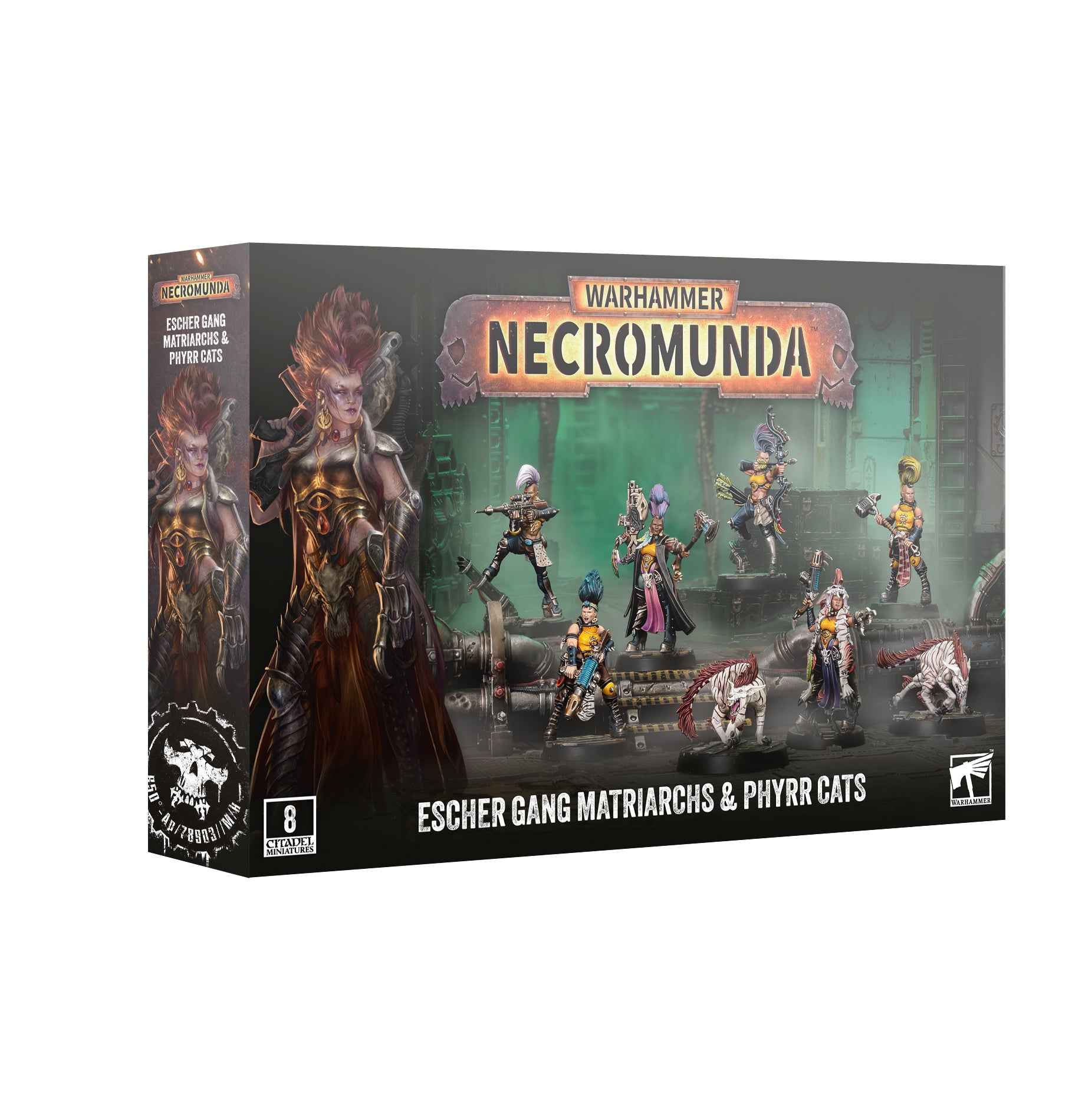 games workshop nec escher gang matriarchs  phyrr cats