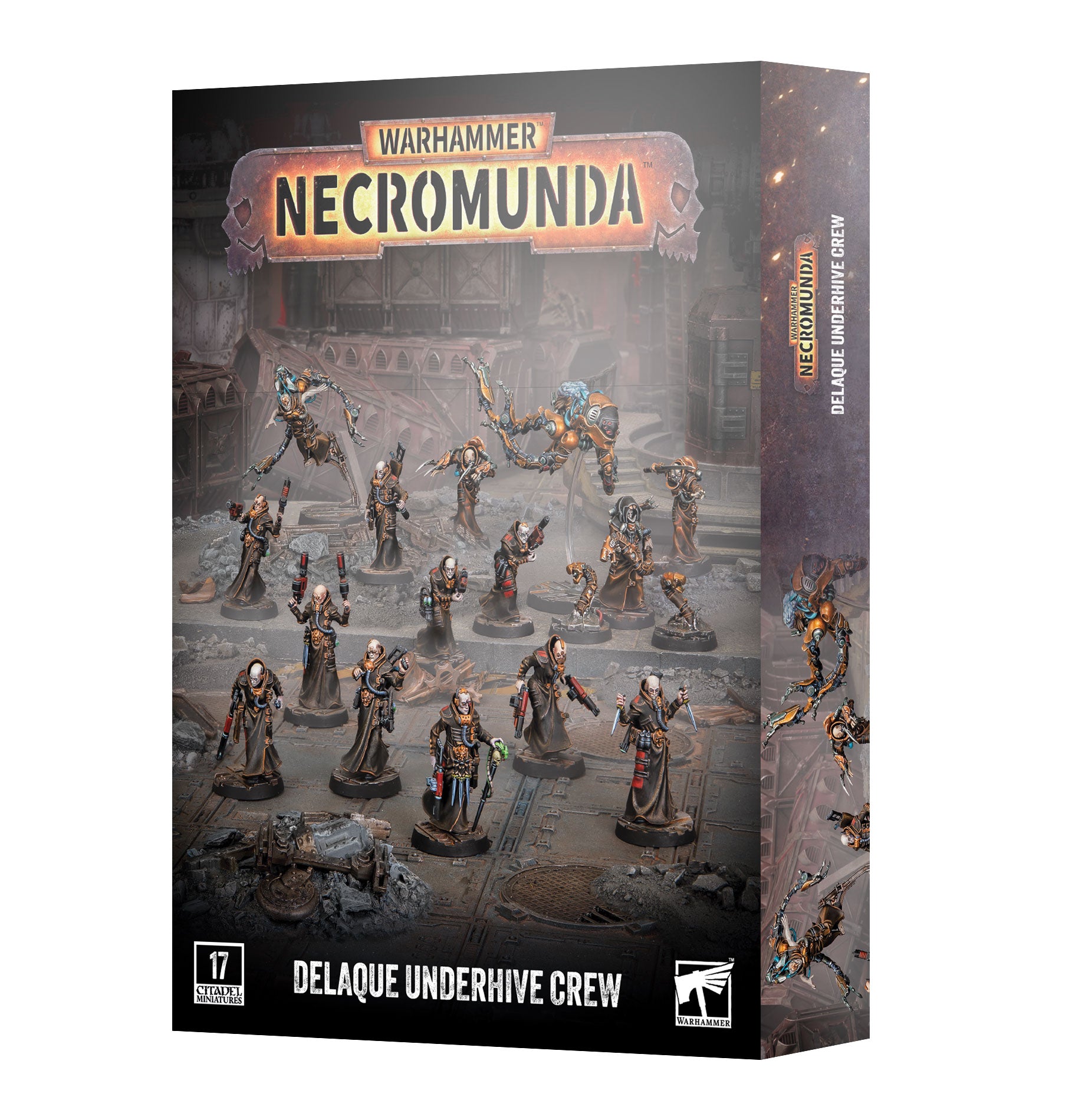 games workshop necromunda delaque underhive crew