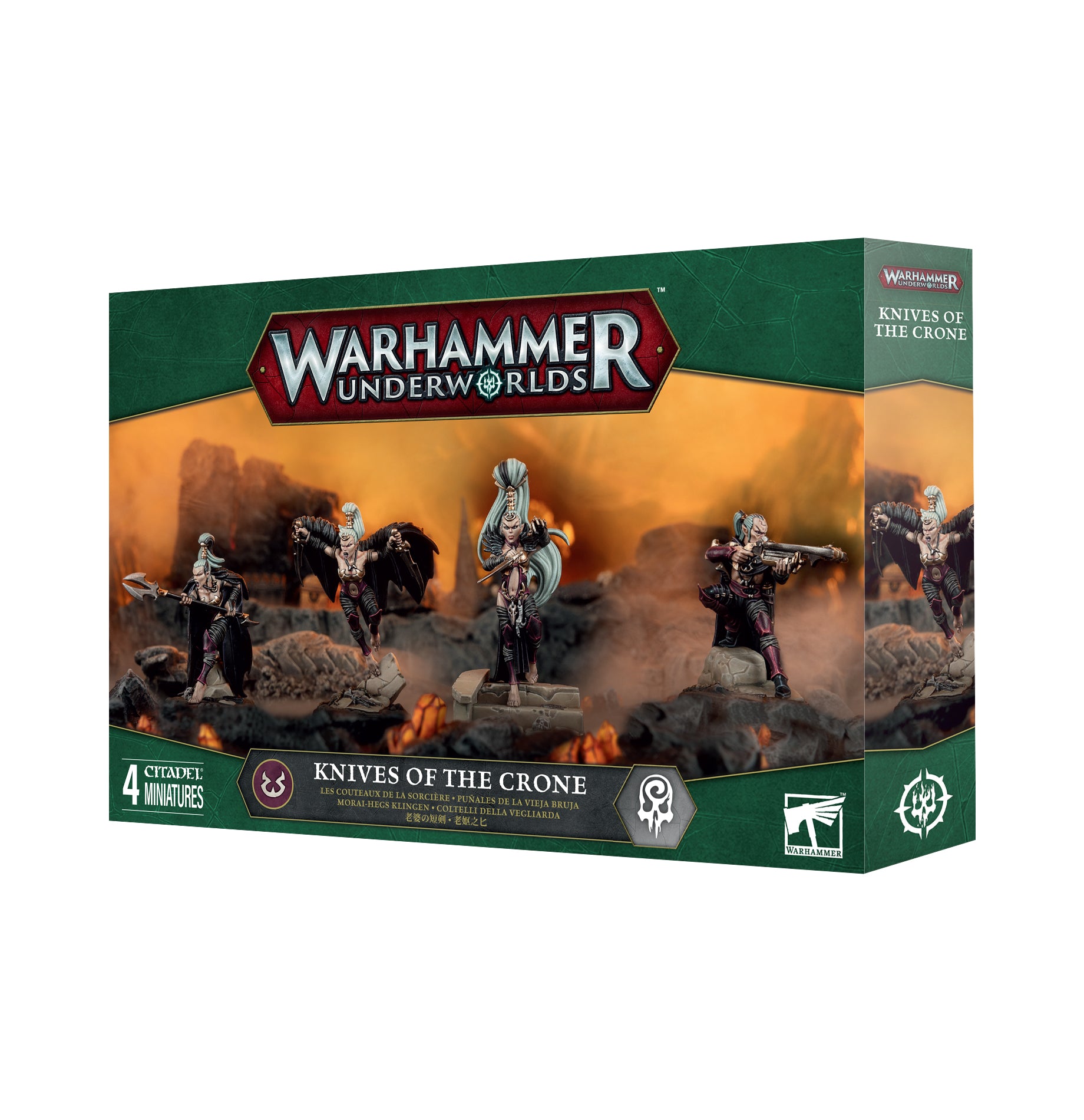 games workshop wh underworlds knives of the crone