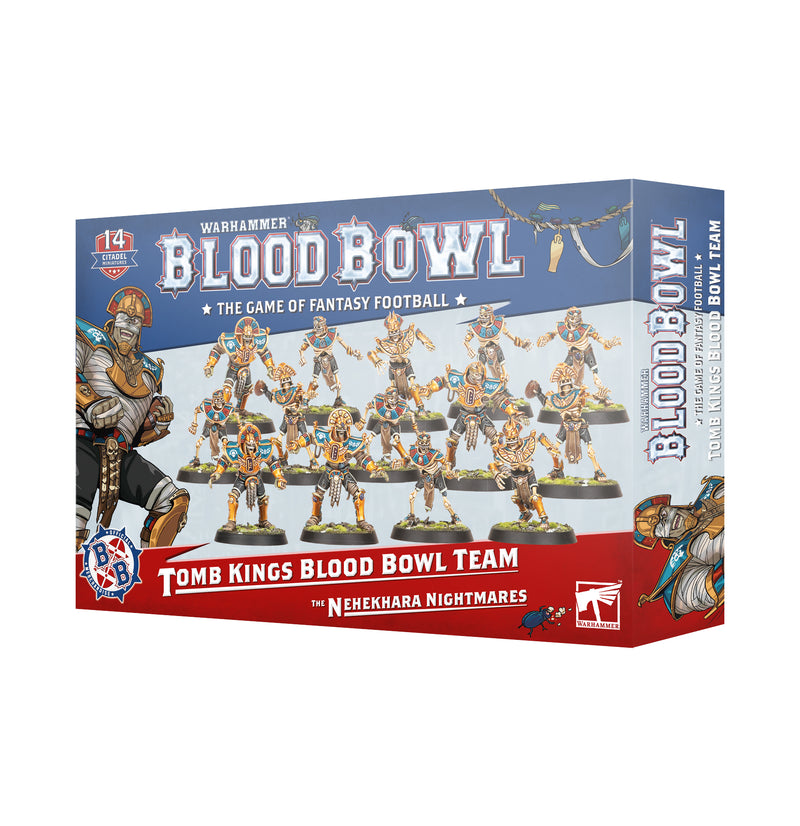 games workshop blood bowl tomb kings team