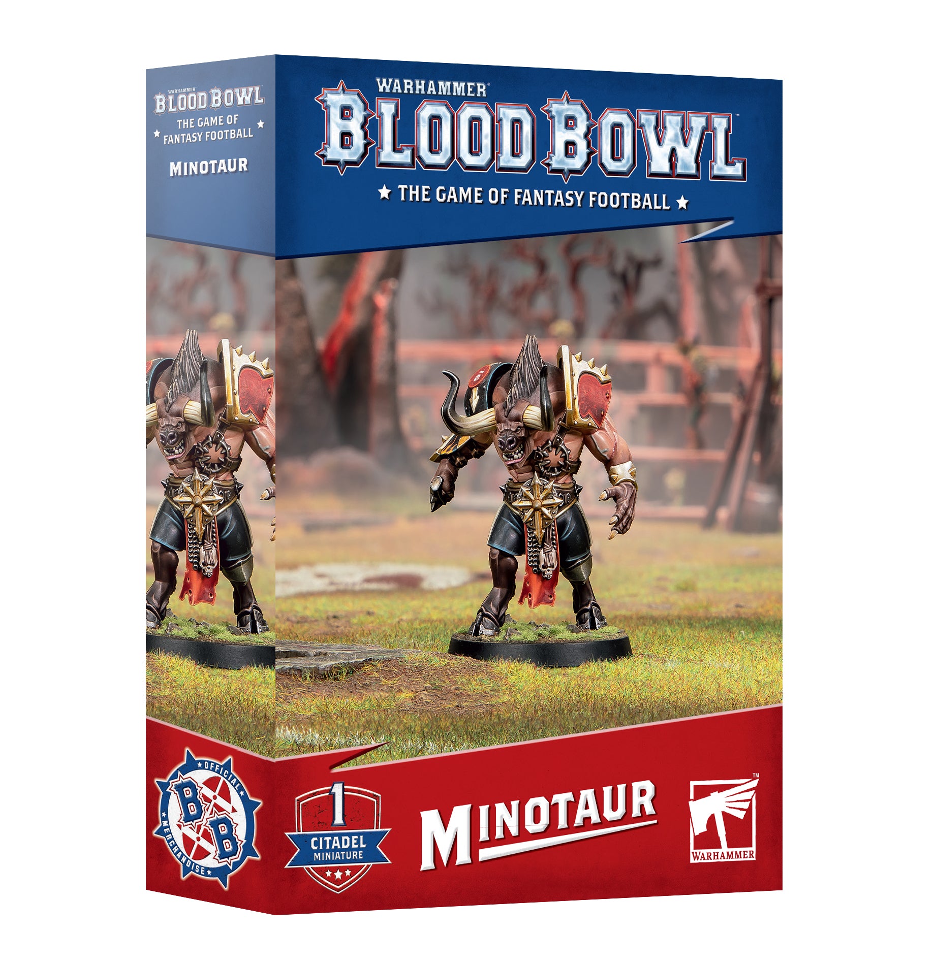 games workshop blood bowl minotaur