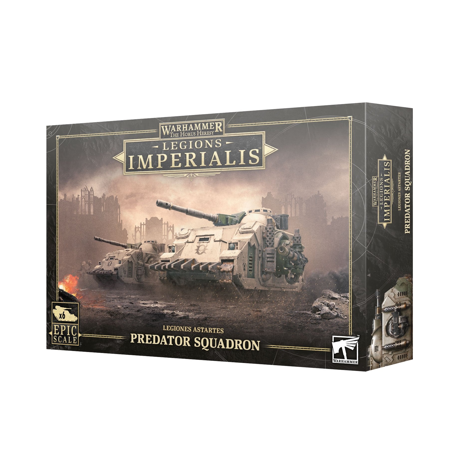 games workshop legion imperialis predator squadron
