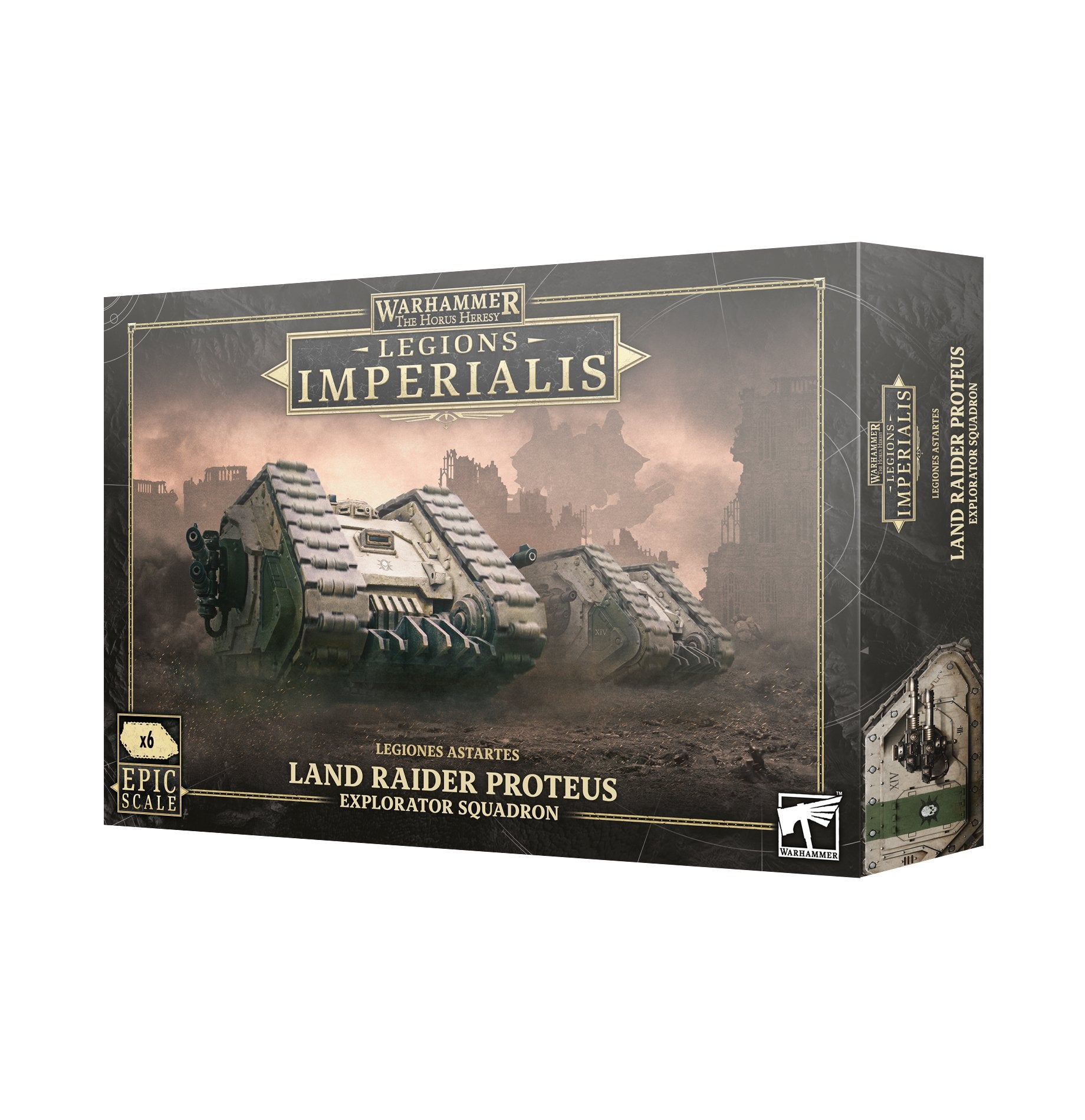 games workshop legions imperialis land raider proteus squadron