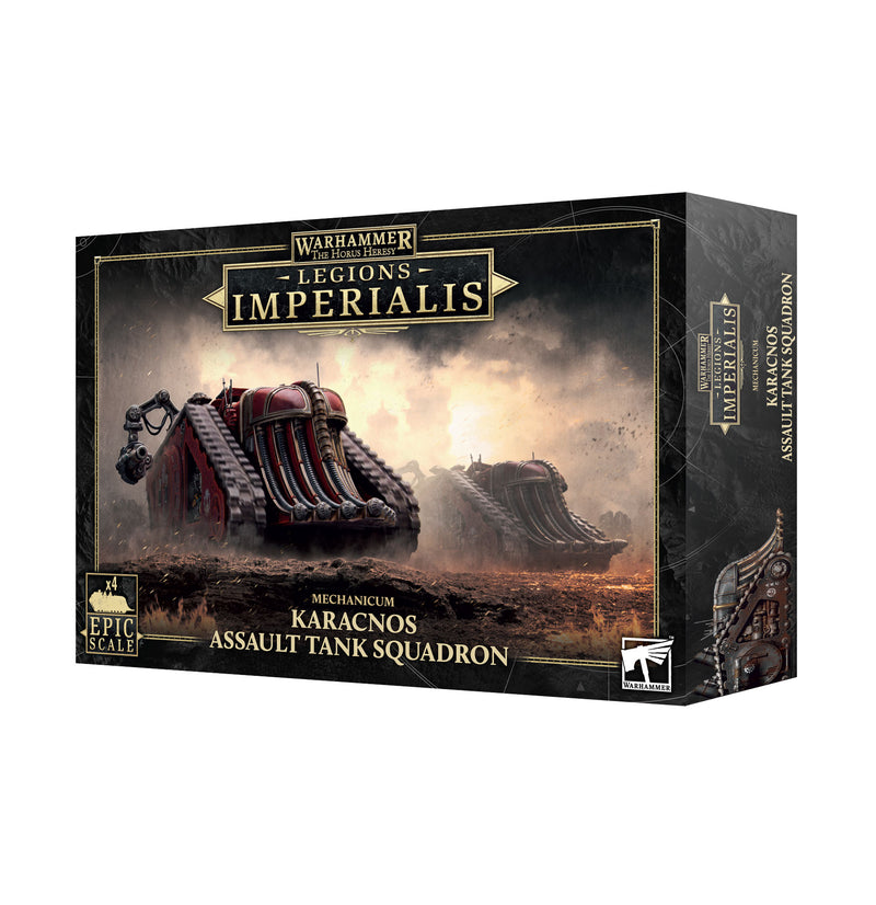 games workshop li mechanicum karacnos assault tank sq