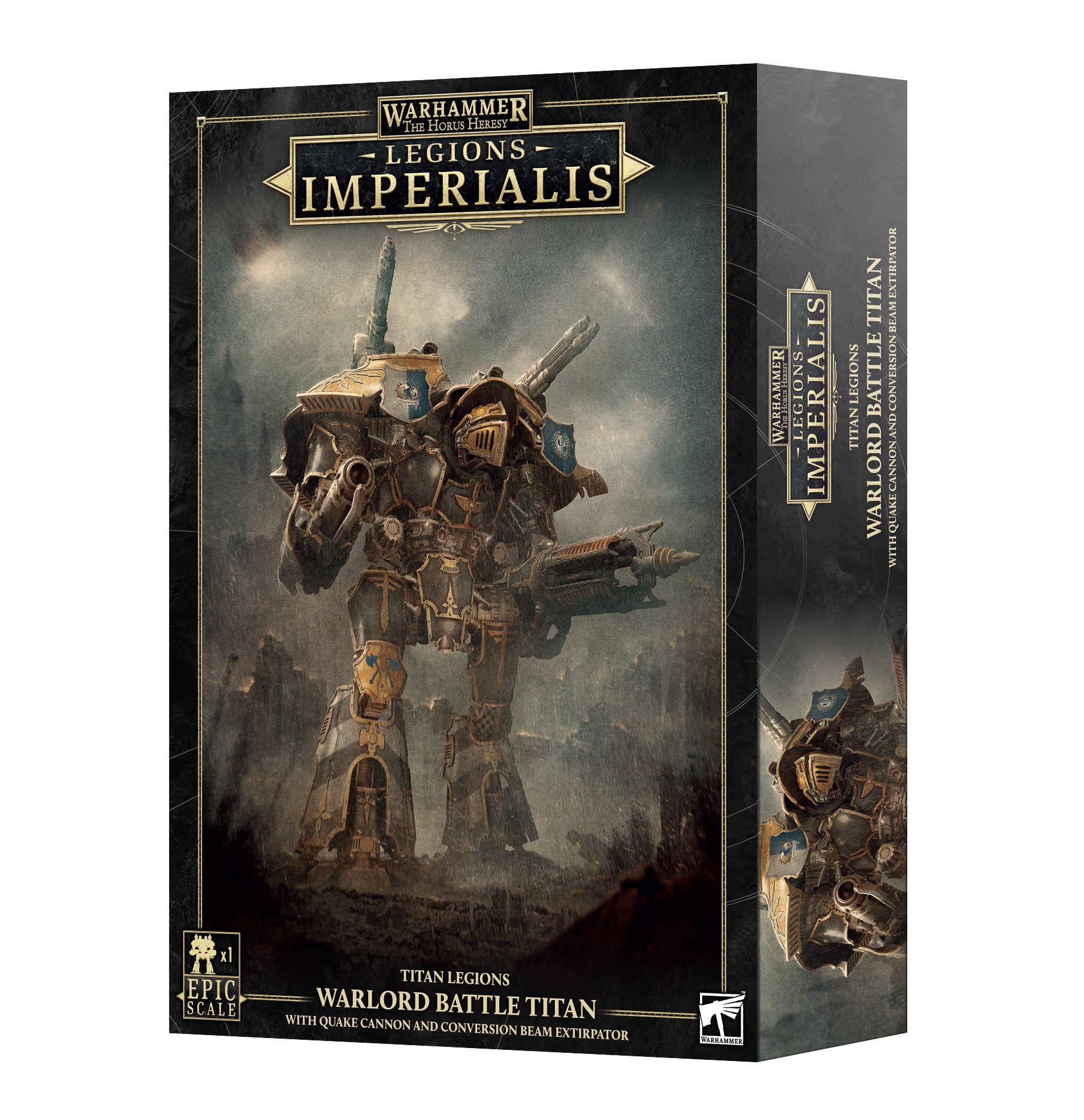 games workshop li warlord titanquake cannon  beamex
