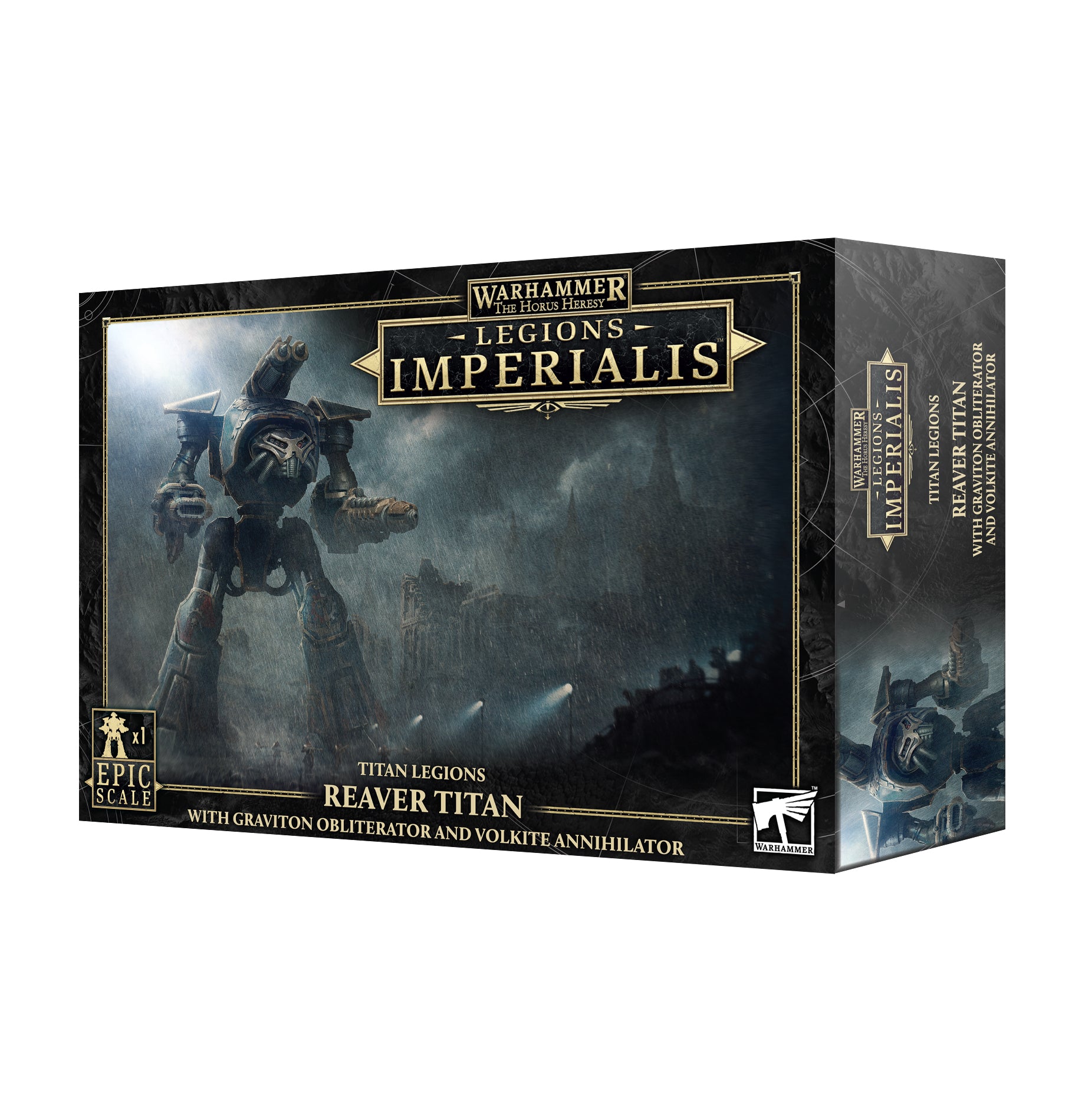 games workshop li reaver titan gravobl  volkannh