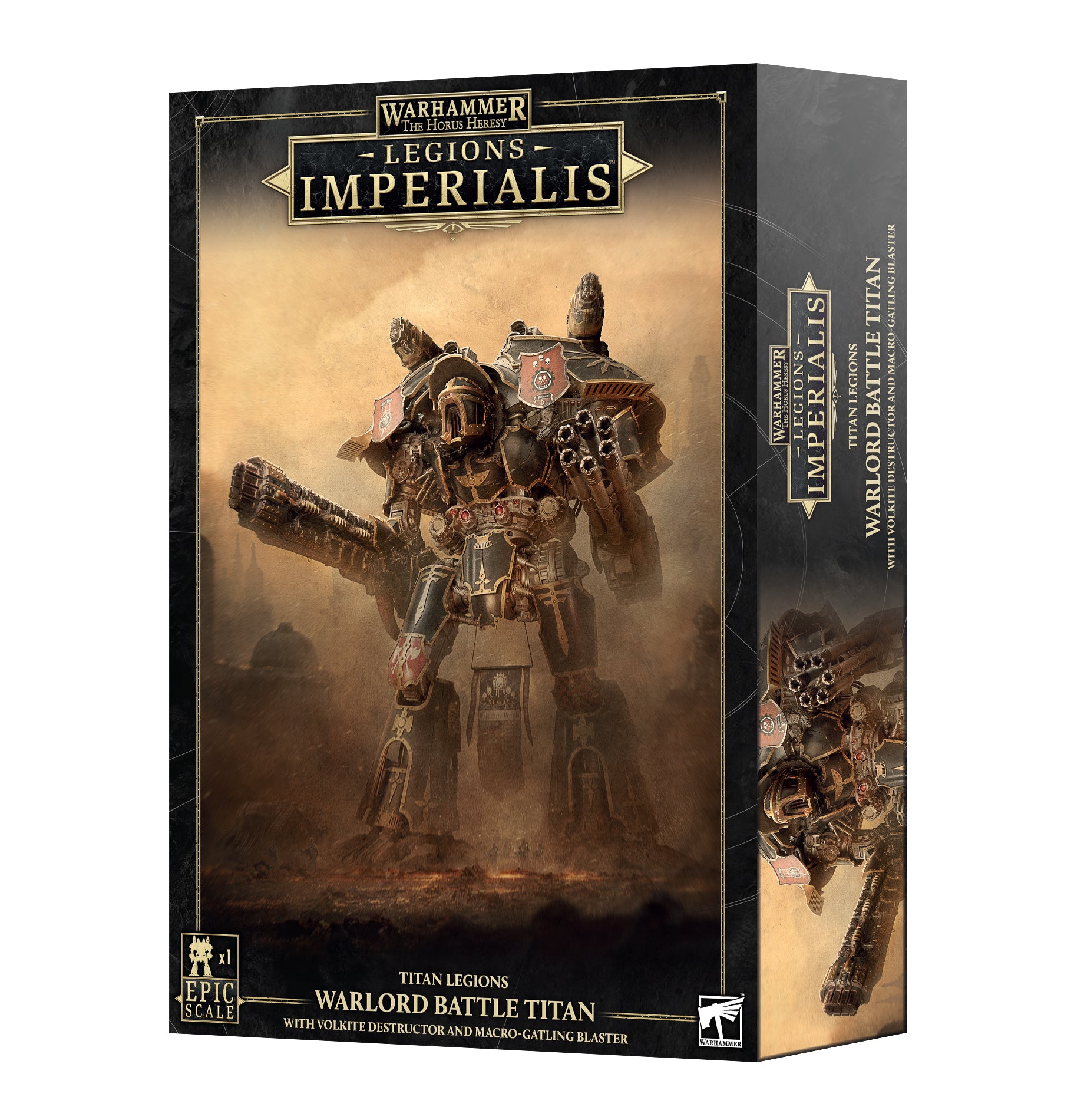 games workshop li warlord titan wvolkite  macro gat