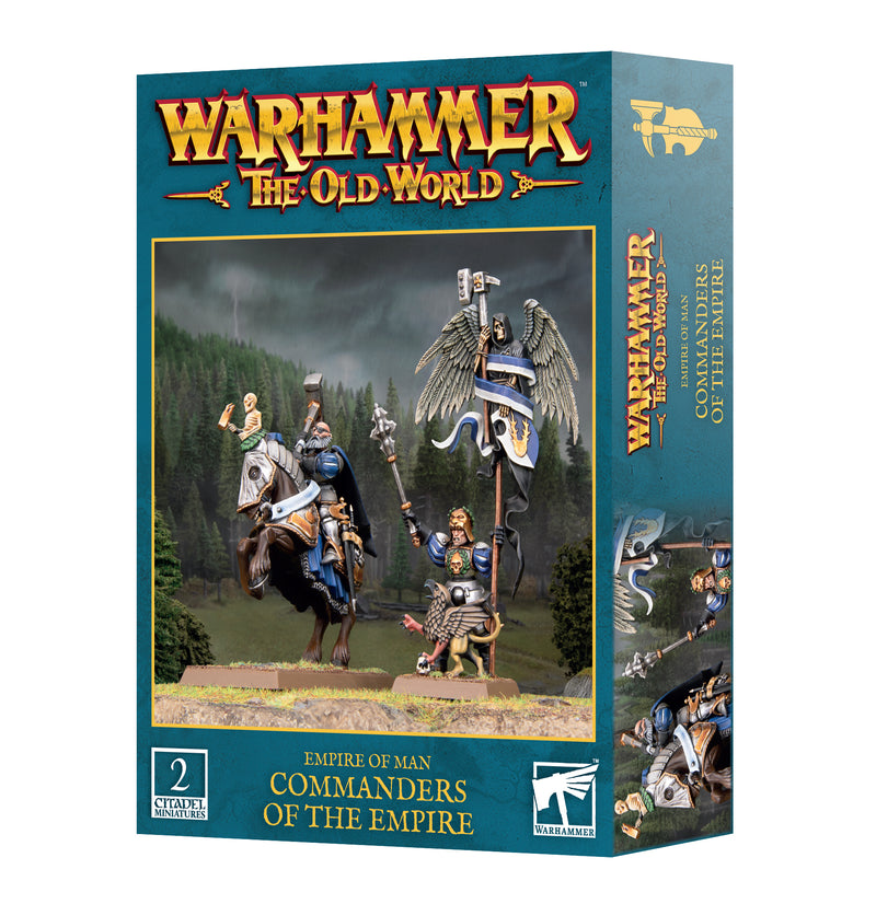 games workshop empire of man commanders of the empire