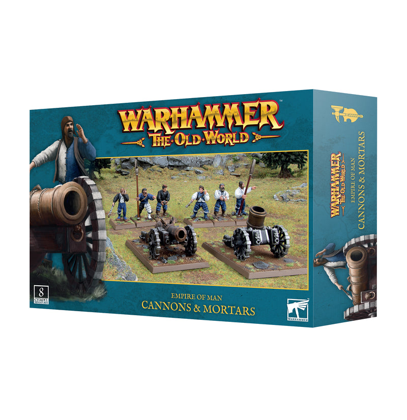 games workshop empire of man cannons  mortars