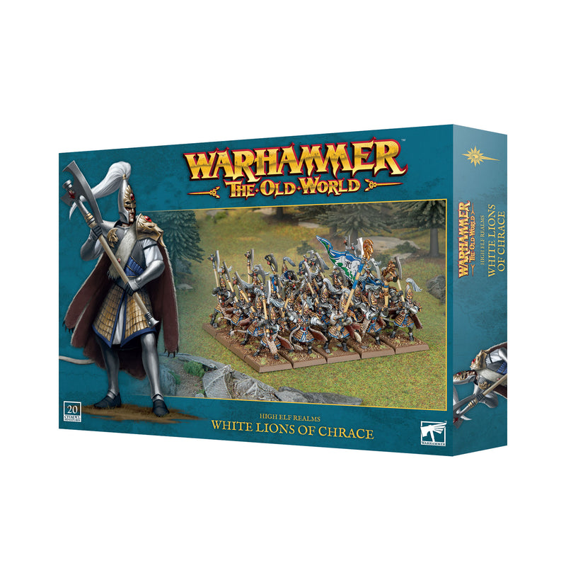 games workshop high elf realms white lions of chrace