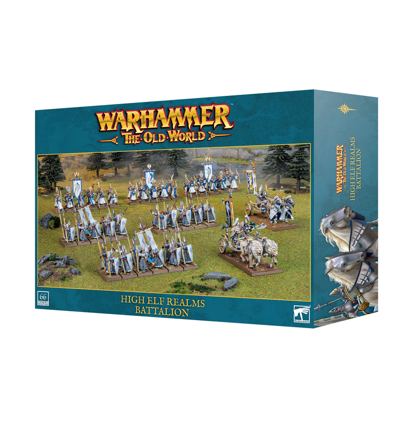 games workshop battalion high elf realms