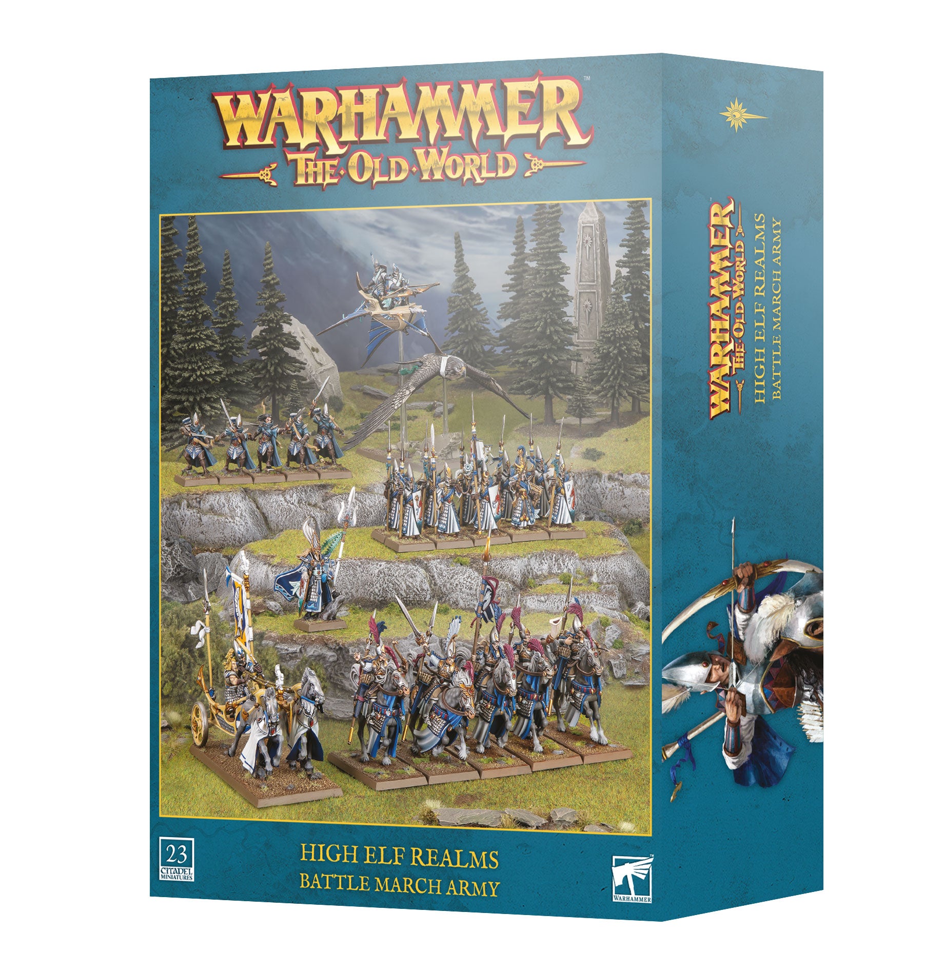 games workshop high elf realms battle march army