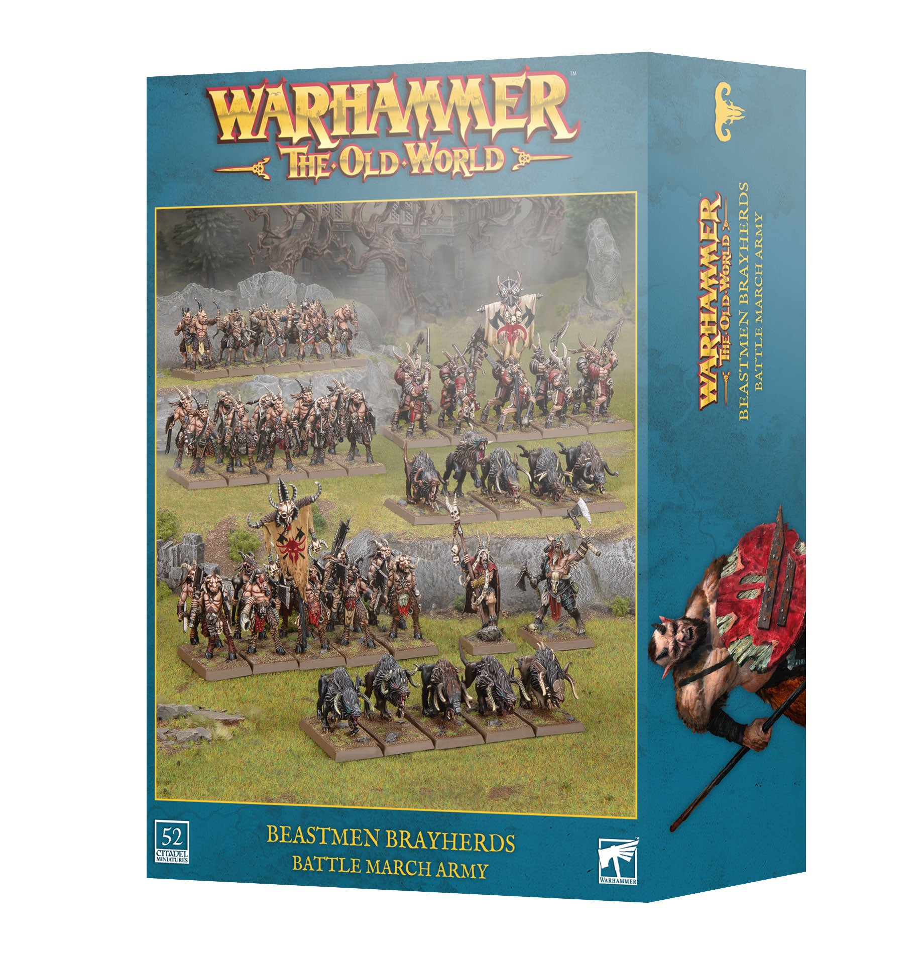games workshop beastmen brayherds battle march army