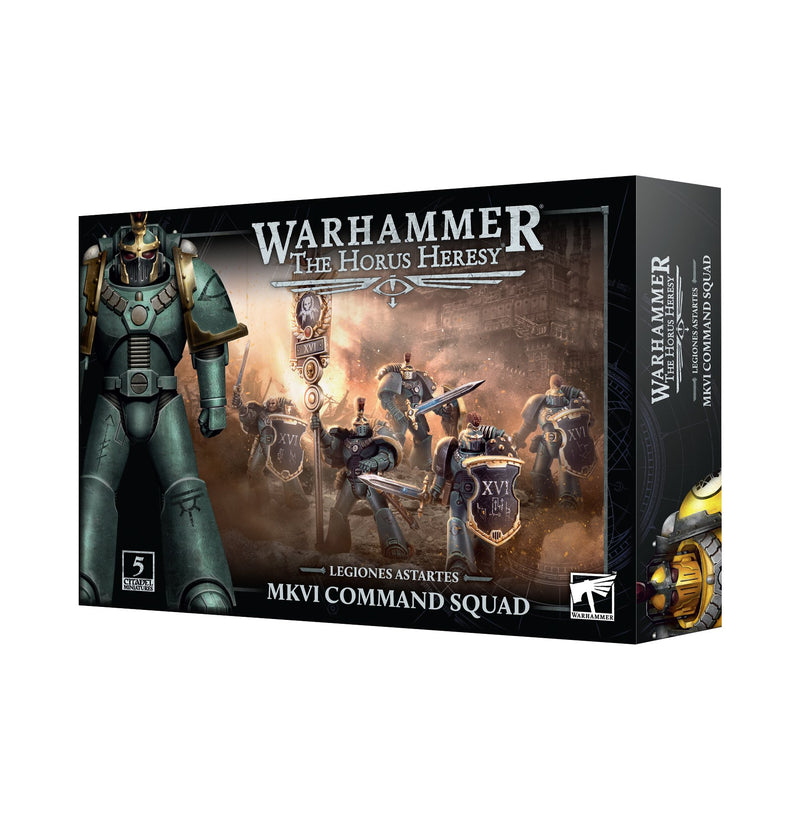 games workshop legiones astartes mkvi command squad