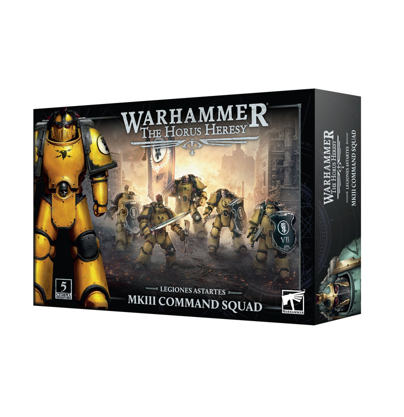 games workshop legiones astartes mkiii command squad