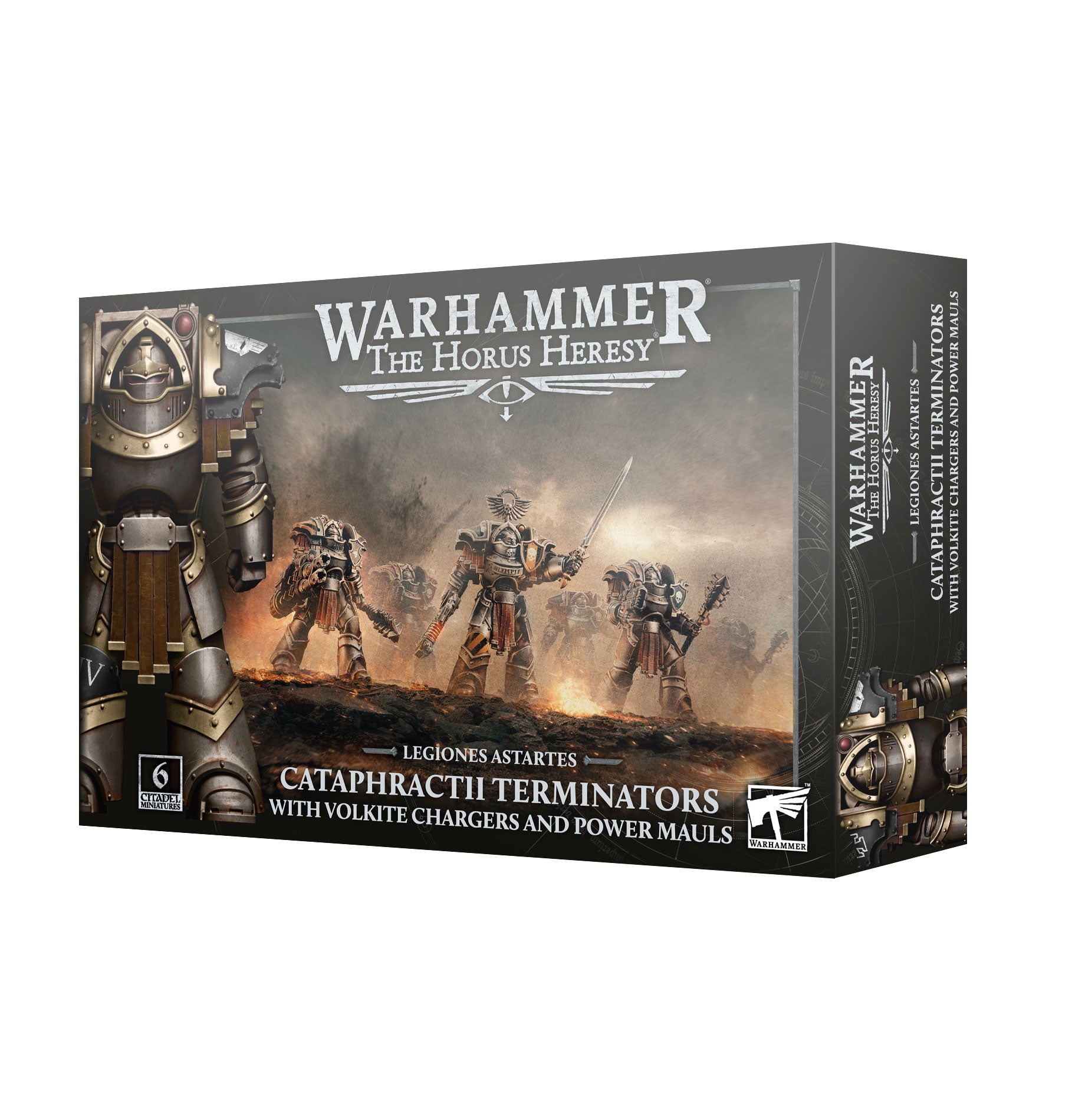 games workshop horus heresy legiones astartes cataphractii terminators with power mauls