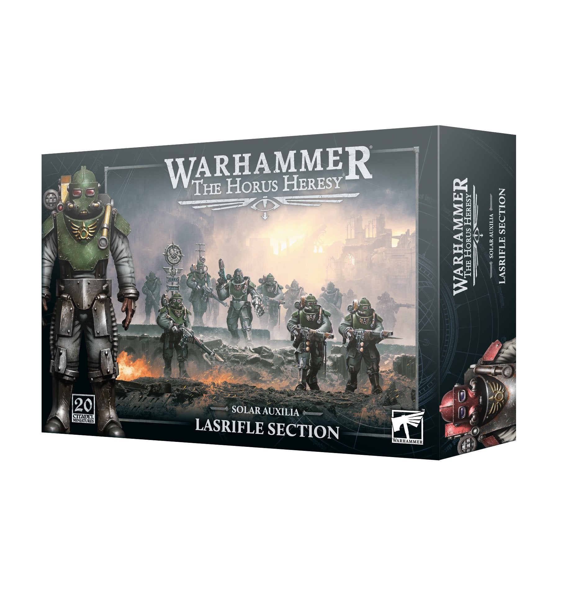 games workshop hh solar auxilia lasrifle section