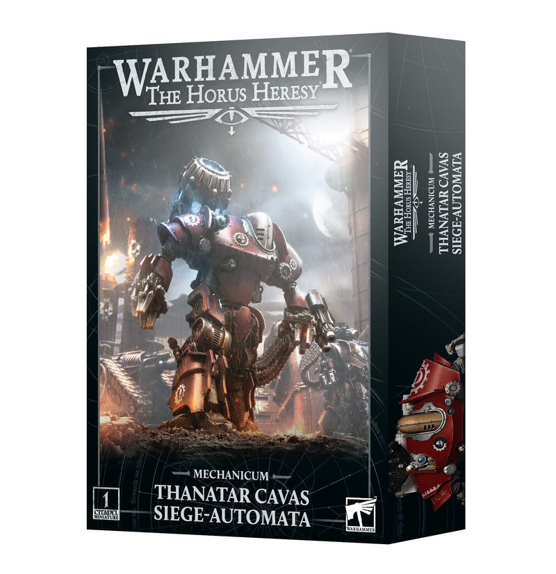 games workshop mechanicum thanatar cavas siegeautomata