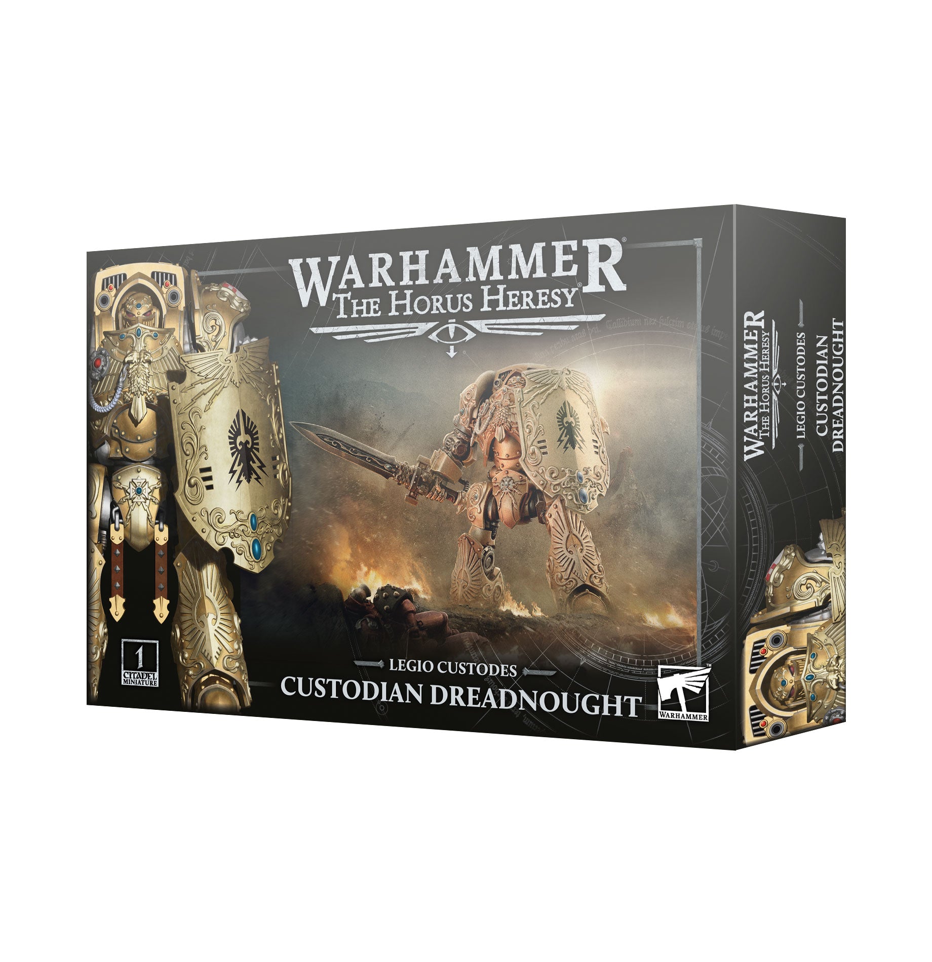 games workshop legio custodes custodian dreadnought