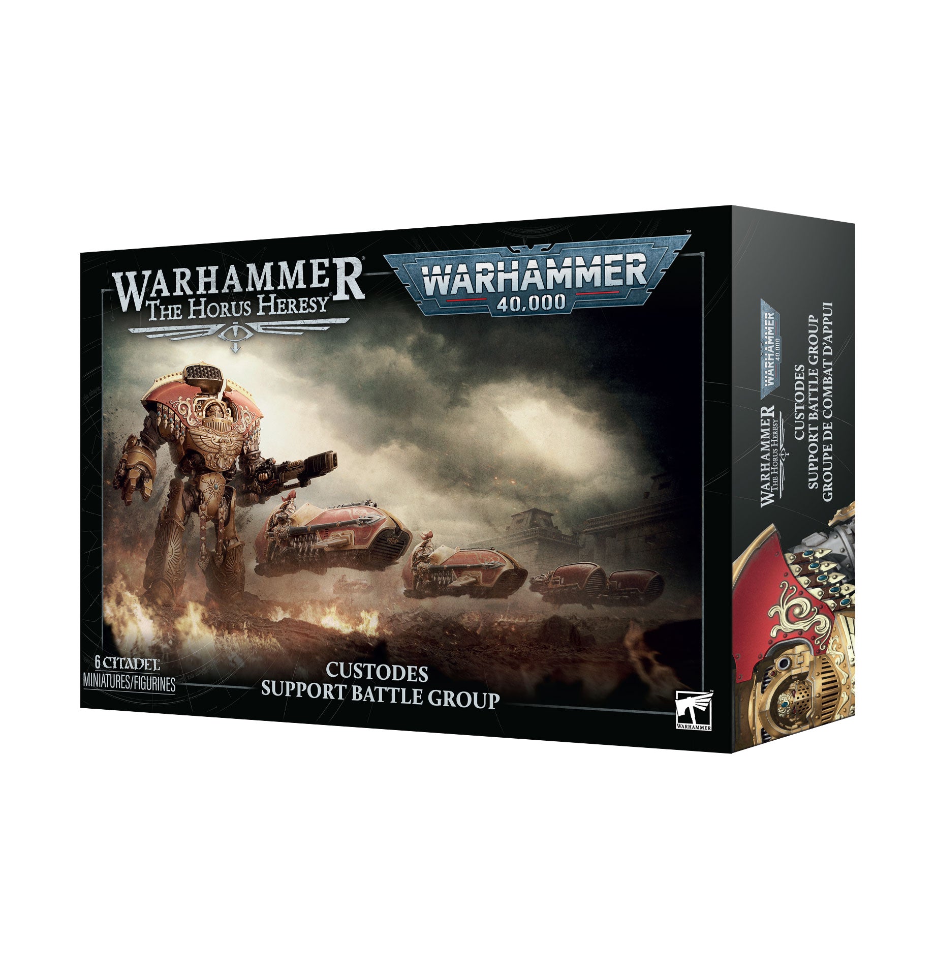 games workshop custodes support battle group