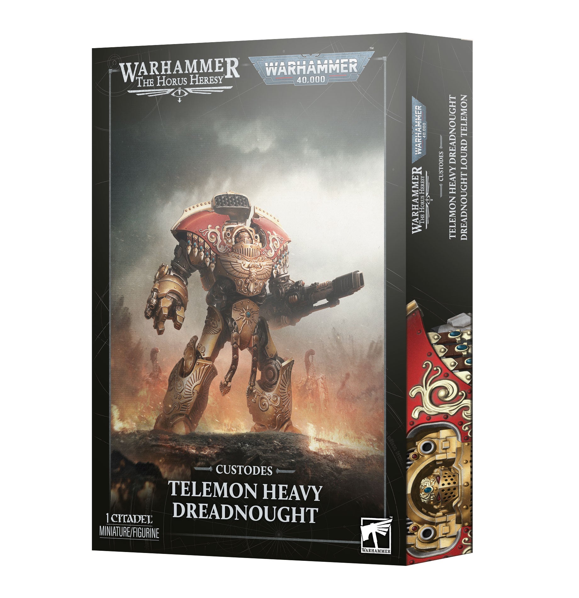 games workshop custodes telemon heavy dreadnought