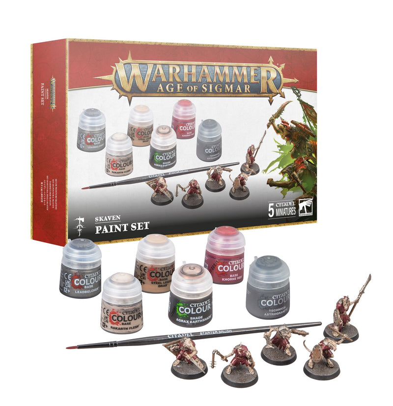 games workshop aos skaven  paint set engspaportlat