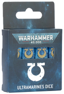 games workshop warhammer 40000 ultramarines dice