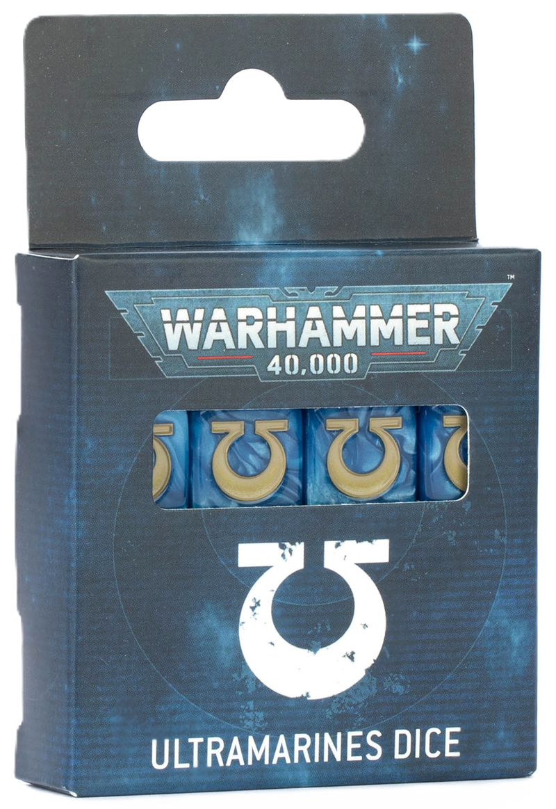 games workshop warhammer 40000 ultramarines dice