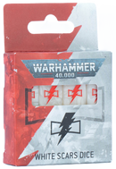 games workshop warhammer 40000 white scars dice