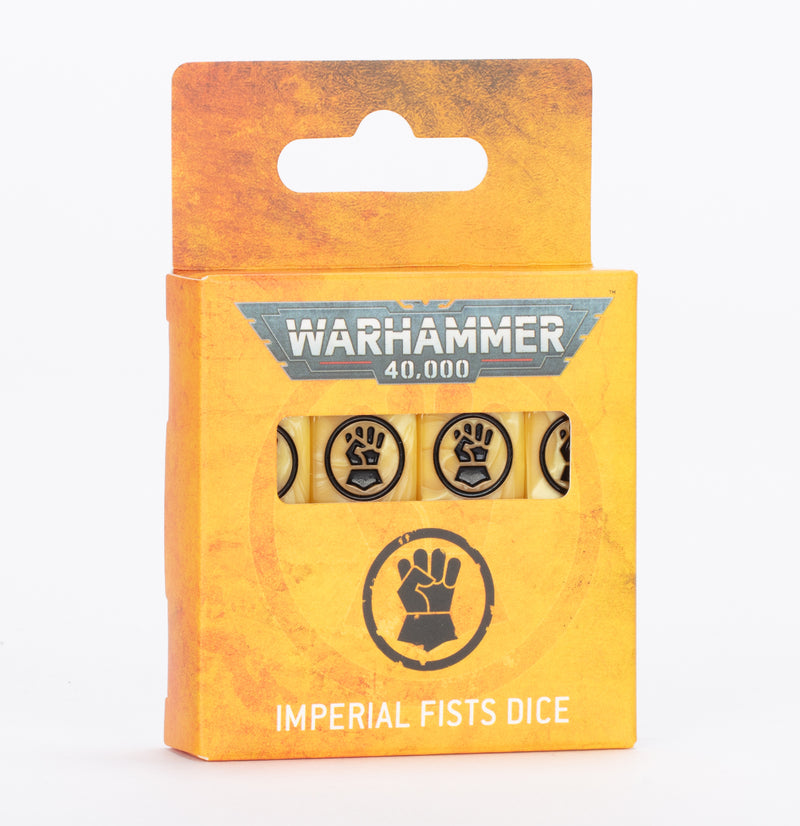 games workshop warhammer 40000 imperial fists dice