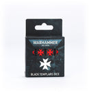 games workshop warhammer 40000 black templars dice
