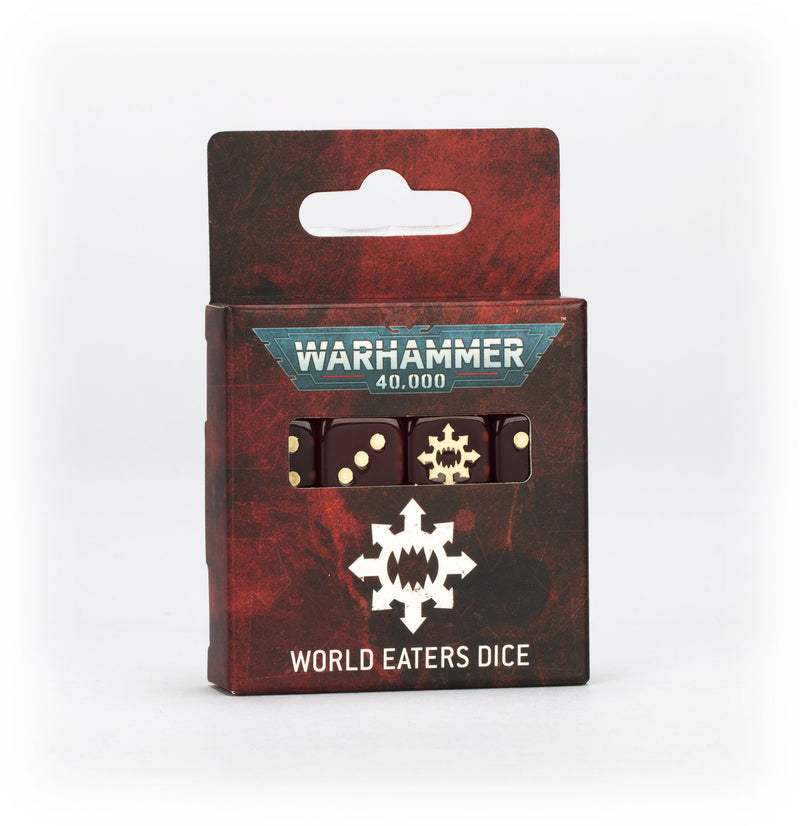 games workshop warhammer 40000 world eaters dice