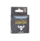 games workshop warhammer 40000 orks dice