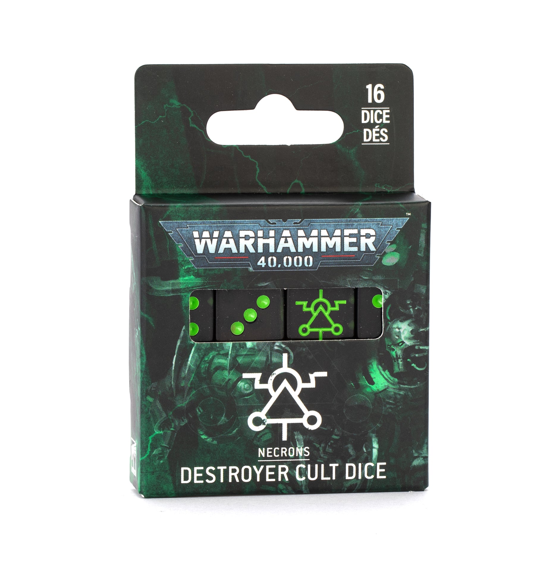 games workshop necrons destroyer cult dice