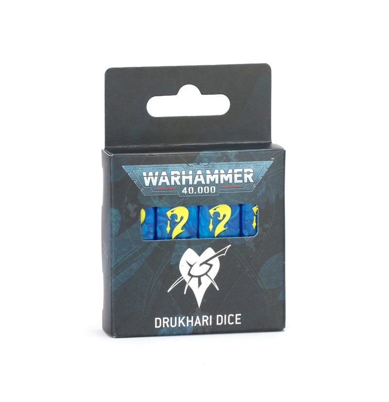 games workshop warhammer 40000 drukhari dice