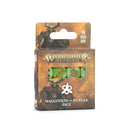 games workshop age of sigmar maggotkin of nurgle dice