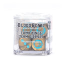 games workshop blood bowl tomb kings team dice set