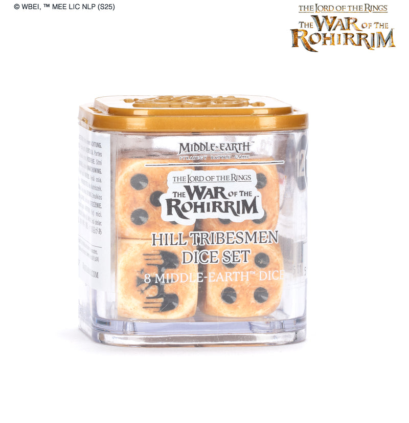 games workshop middleearth sbg hill tribesmen dice set