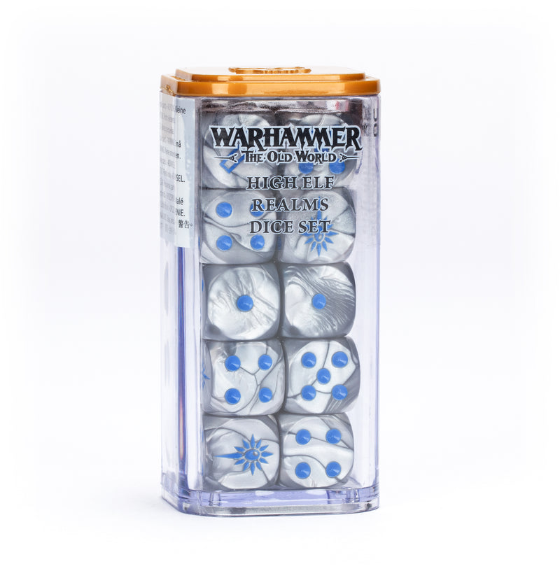 games workshop the old world high elf realms dice