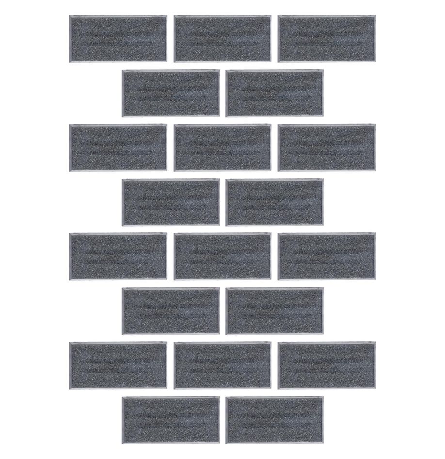 Citadel 25mm x 50mm Rectangular Bases (x20)