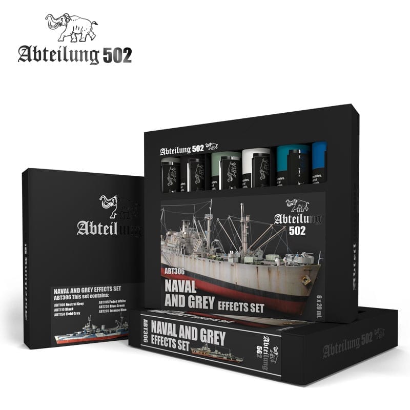 Abteilung 502: Naval and Grey Effects Set (Oils)